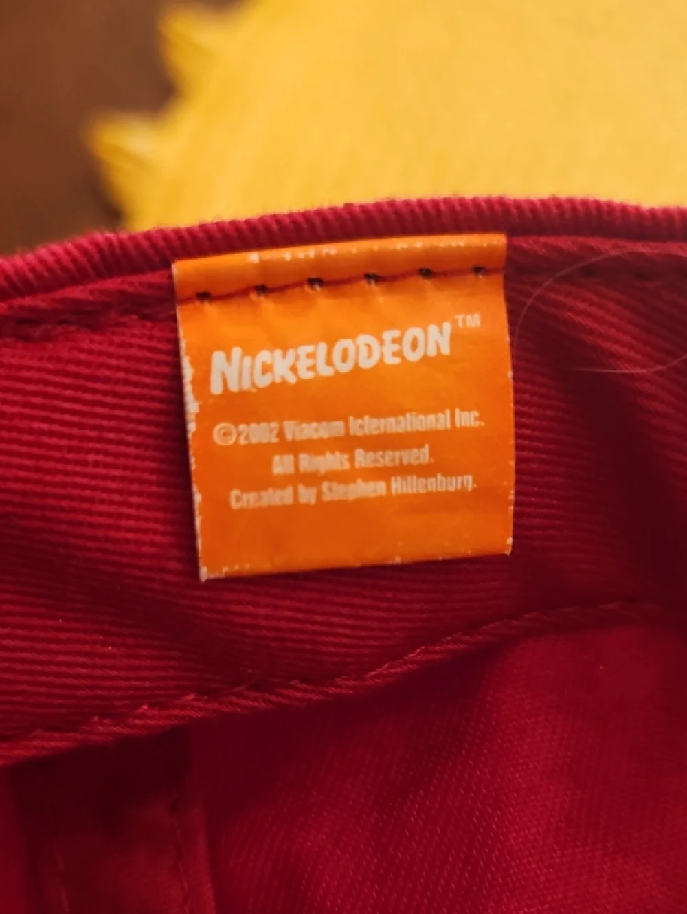 Y2K VINTAGE SpongeBob Nickelodeon Cap